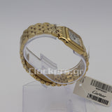 CARTIER PANTHÈRE 18K GOLD DATE ROMAN DIAL WITH
