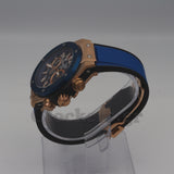 Hublot Big Bang Unico Rose Gold - Blue Skeleton Dial - Rubber Strap