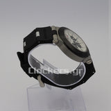 BVLGARI ALUMINIUM 40MM RUBBER BEZEL CHRONOGRAPH WATCH