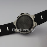 BVLGARI ALUMINIUM 40MM RUBBER BEZEL CHRONOGRAPH WATCH