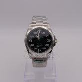 Rolex Air King oyster green logo with oyster steel 40mm .126900 full set