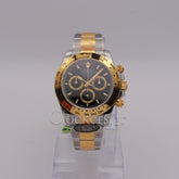Rolex Daytona 2025 126503 Daytona 40mm Two Tone Yellow Gold Black Dial Oyster Bracelet