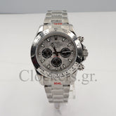 DAYT0NA 18K WHITE GOLD STEEL DIAL 40MM