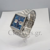 TAG Heuer Monaco Automatic Chronograph Caliber 02 Blue Dial Steel CBL2111