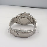 DAYTONA 18K WHITE GOLD STEEL DIAL 40MM