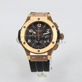 HUBLOT BIG BANG REF. 301.M, 18K ROSE GOLD, TITANIUM & CERAMIC AUTOMATIC CHRONOGRAPH