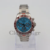 C0SMOGRAPH DAYT0NA SS CERAMIC ROMAN BLUE DIAL 40MM