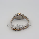 DATEJUST 28MM STAINLESS STEEL AND GOLD MIDSIZE WATCH ROMAN