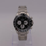 C0SMOGRAPH DAYT0NA SS CERAMIC BLACK DIAL 40MM CLONE