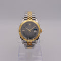 Datejust 41 Wimbledon Dial Two Tone Jubilee 126333  Full Set Fluted Bezel 2025