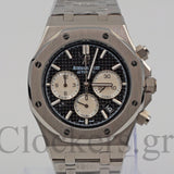 AUDEMARS PIGUET ROYAL OAK CHRONOGRAPH 41MM STEEL BLUE DIAL 26331ST.
