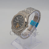 AUDEMARS PIGUET ROYAL OAK JUMBO EXTRA-THIN BLACK DIAL 15202PT.OO.1240PT.01